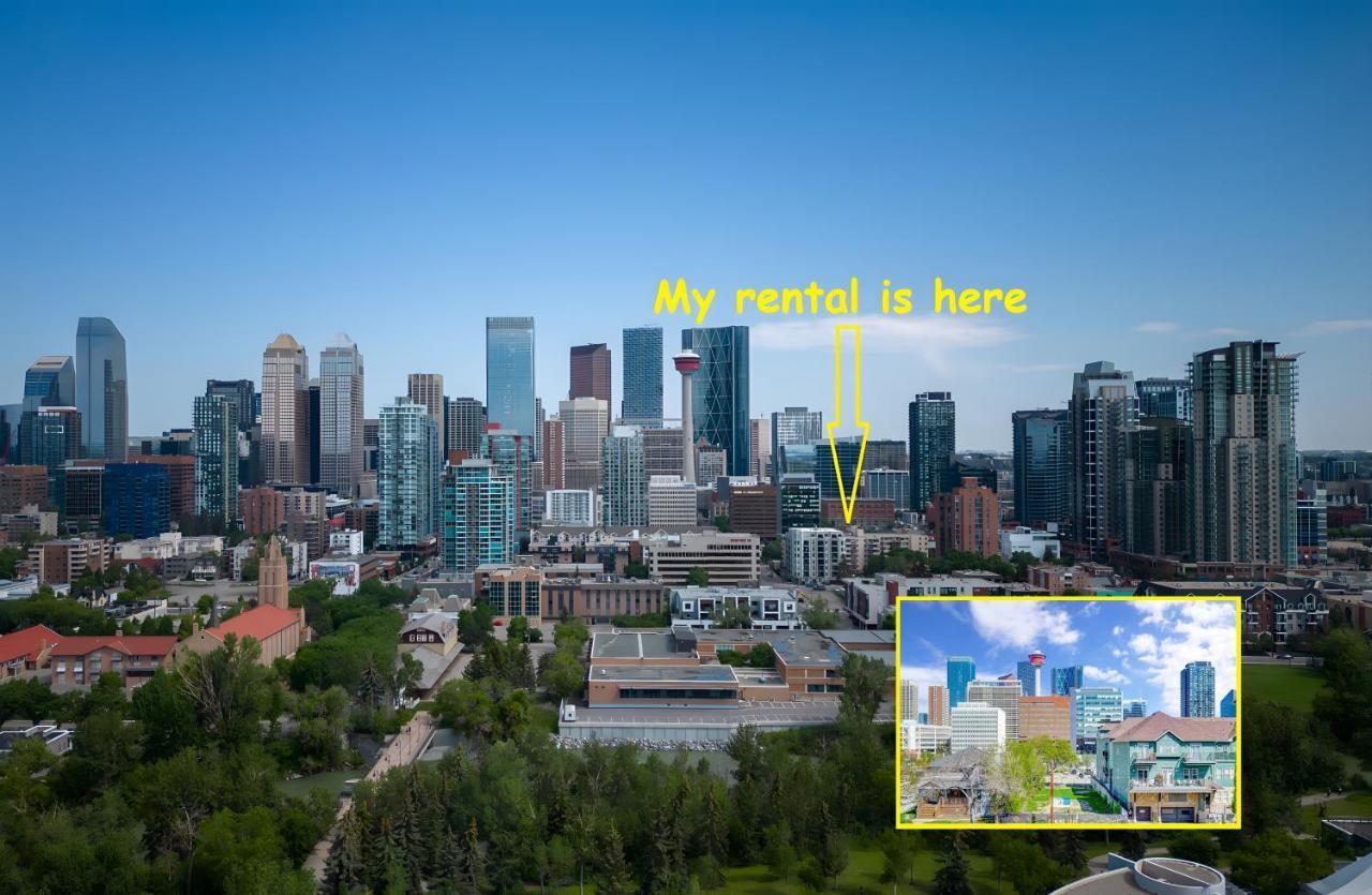 Entire Condo Downtown, Walk To Bmo & Stampede, Parking, 1,5 Hrs To Banff Калгари Экстерьер фото